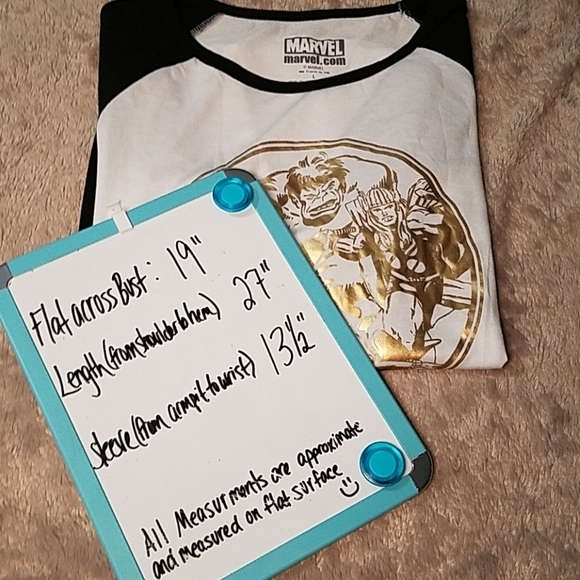 Marvel Heros Unite quarter sleeve size L - Picture 8 of 8